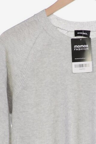DIESEL Pullover XL in Grau