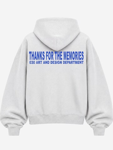 pilka SUITS INDUSTRIES™ Megztinis be užsegimo '030 Hoodie Hellgrau'