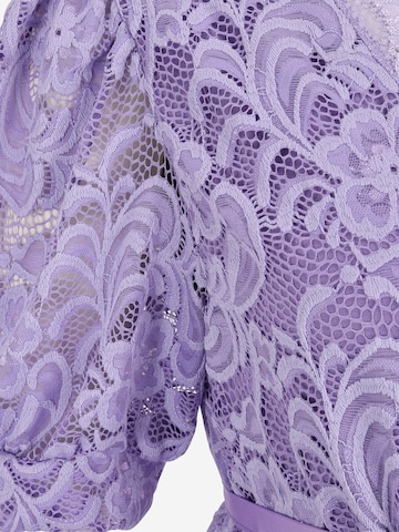 Robe 'MIVANA' MAMALICIOUS en violet