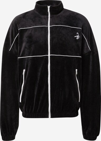 VIERVIER Trainingsjacke 'Dean' in schwarz, Produktansicht