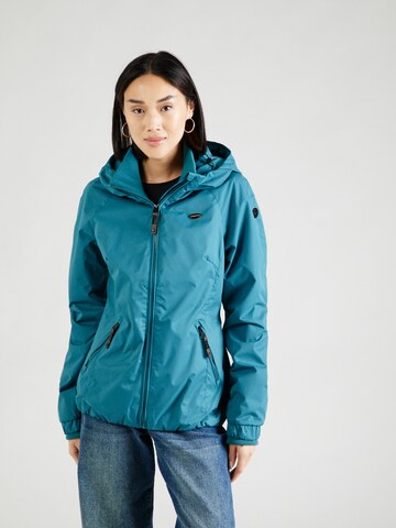 Ragwear Between-Season Jacket 'DIZZIE' in Green: front