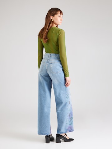 ONLY Wide leg Jeans 'ONLHOPE' in Blue