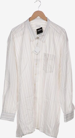 ETERNA Button Up Shirt in 7XL in White: front