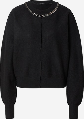 AllSaints Sweter w kolorze czarny: przód