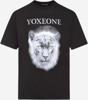 Yoxeone - Sudadera 'SPRIT PANTERE' en negro: frente