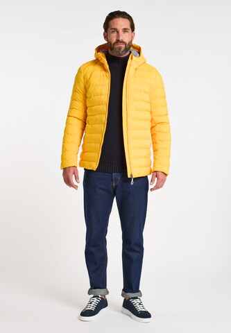 DreiMaster Maritim Winter jacket in Yellow