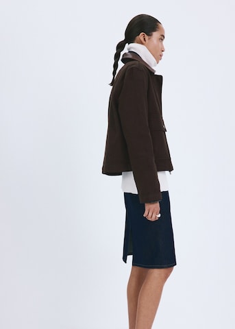 MANGO Between-season jacket 'Amelia' in Brown
