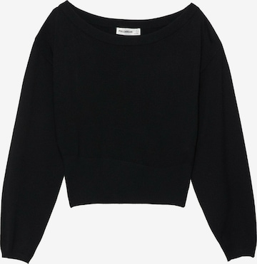 Pull&Bear Trui in Zwart: voorkant