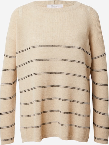 Max Mara Leisure Pullover 'MADIA' i beige: forside