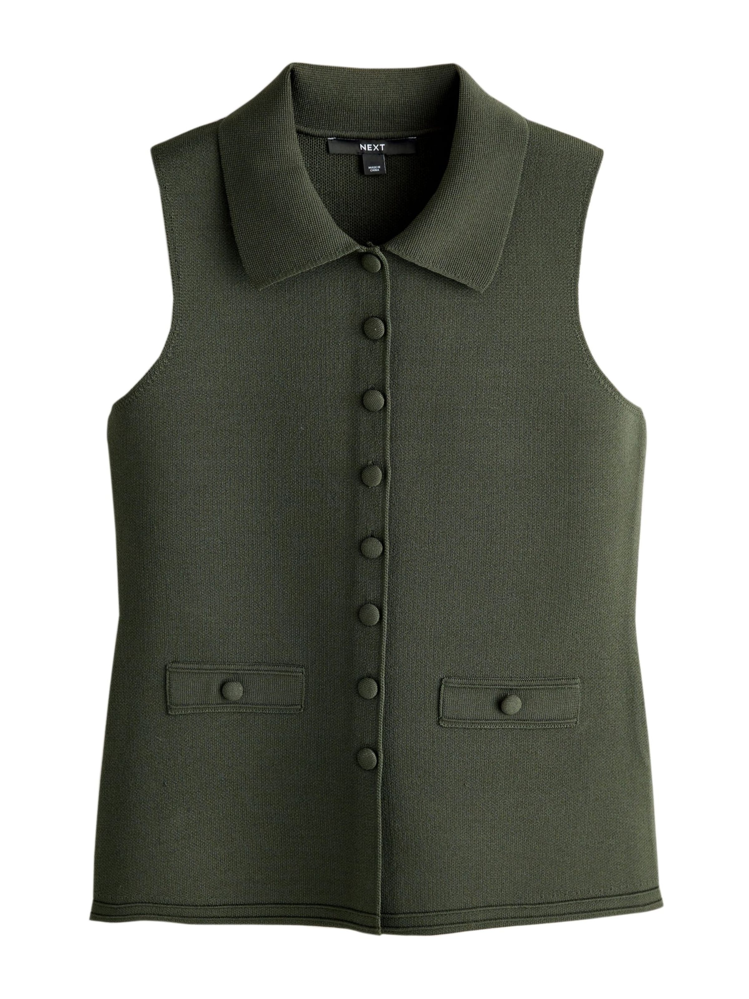 Cardigan 'Smart' Next en vert : devant