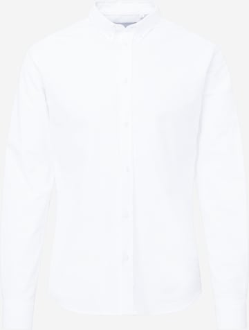 Les Deux Button Up Shirt 'Christoph' in White: front