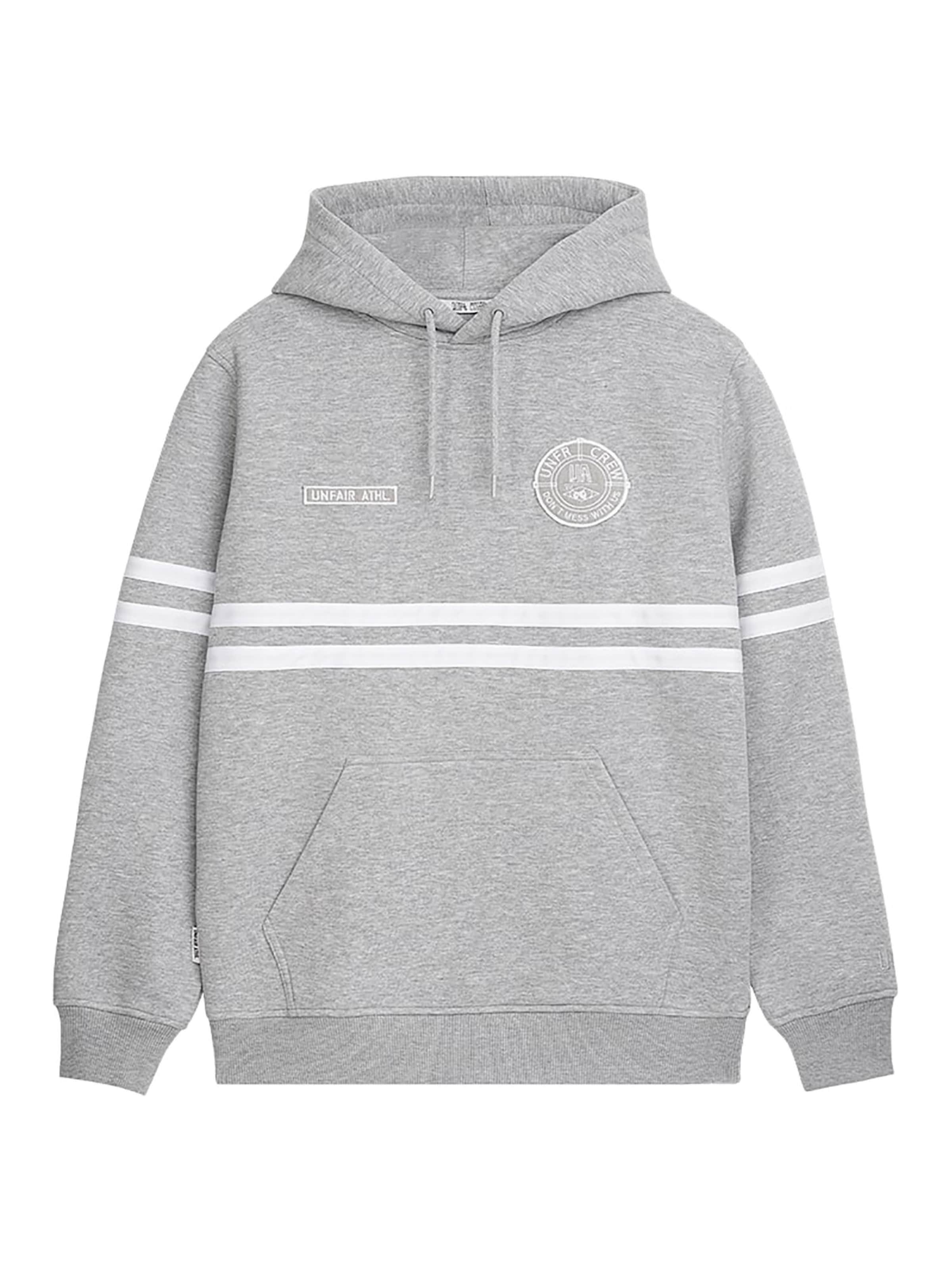 Pullover 'DMWU' di Unfair Athletics in grigio: frontale