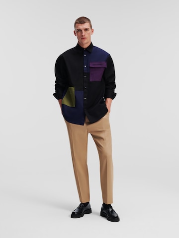 Karl Lagerfeld Comfort Fit Риза в черно