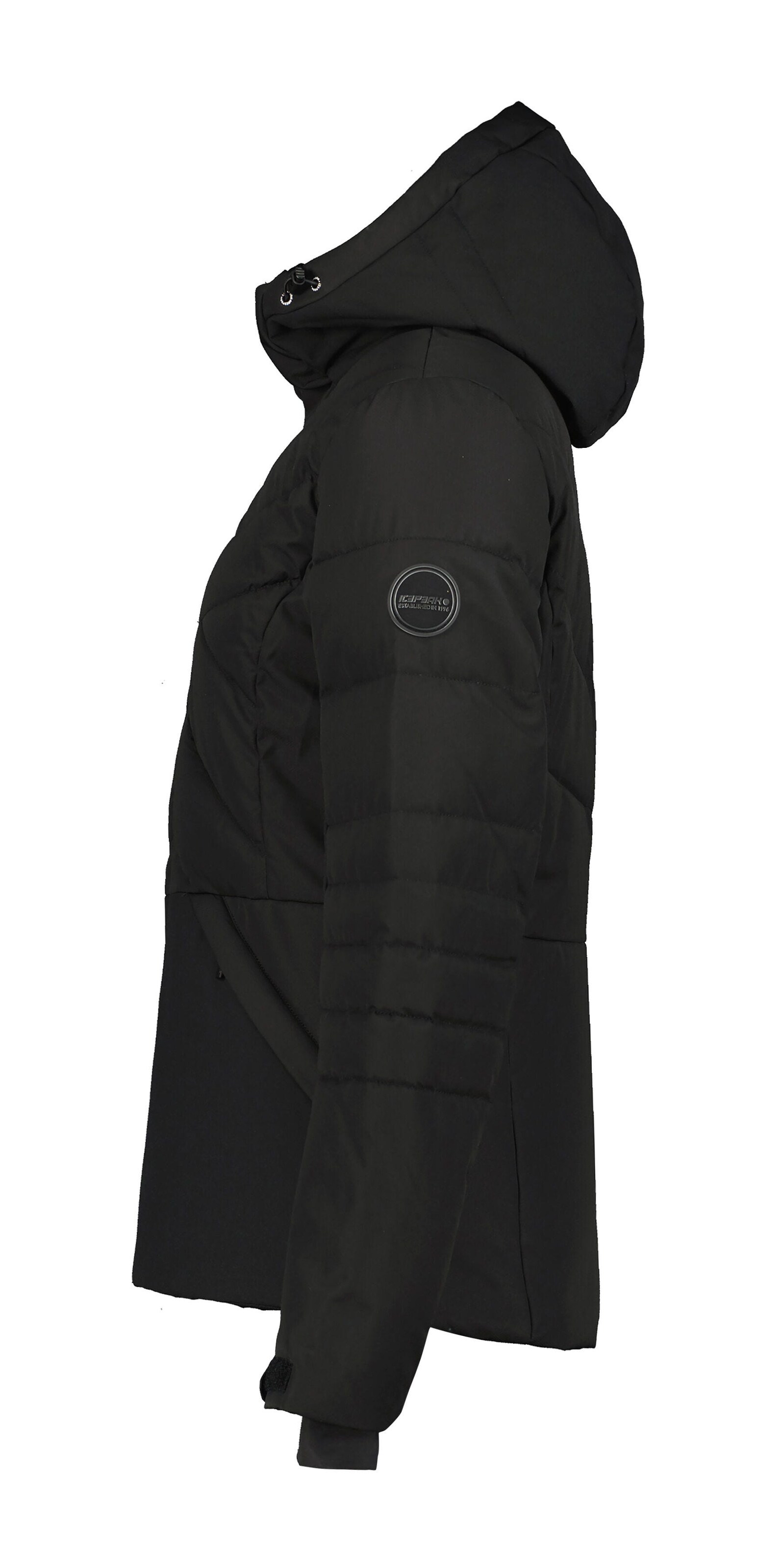 ICEPEAK Athletic Jacket 'Electra' in Black