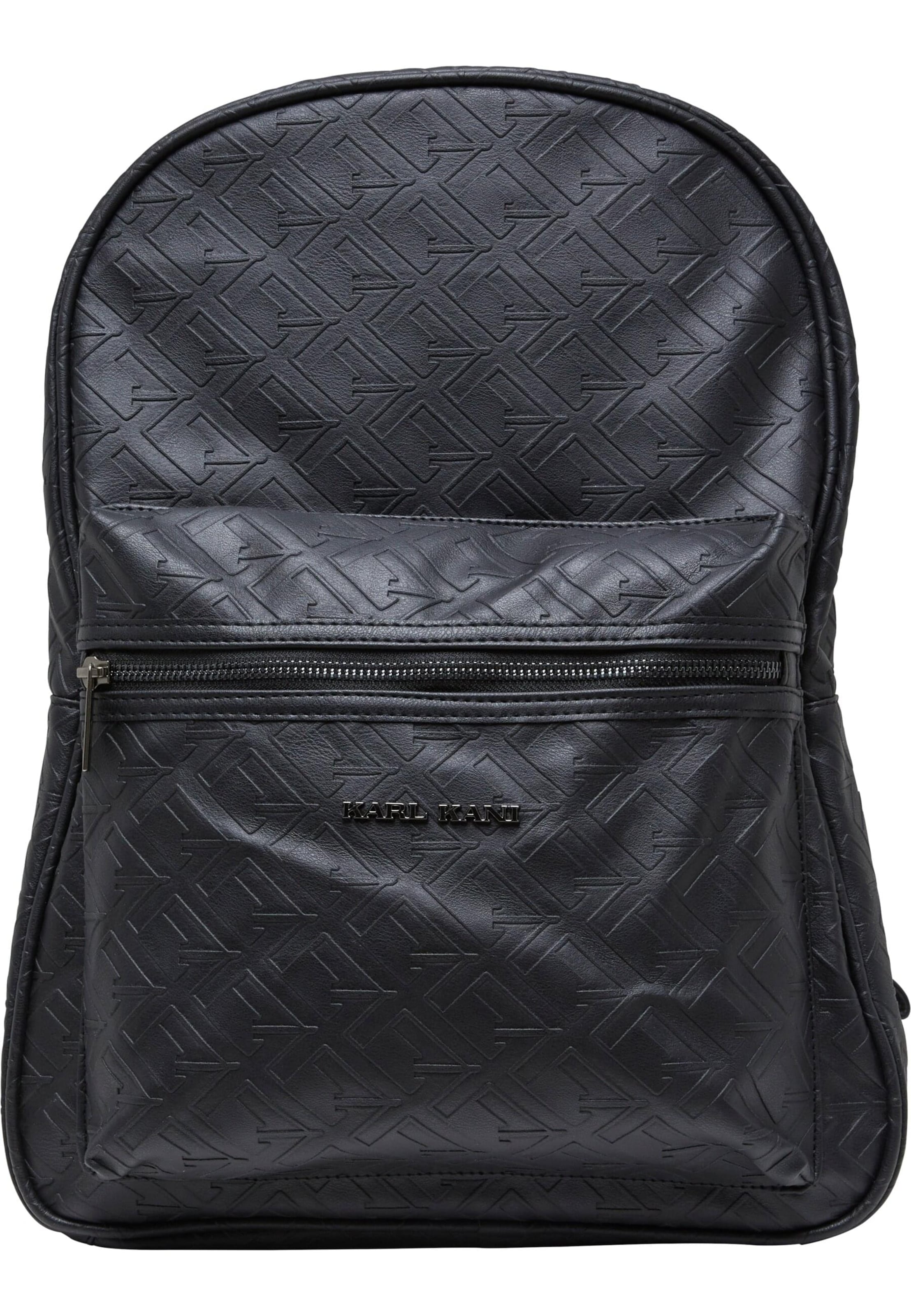 Karl Kani Backpack in Black: front