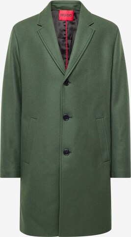 HUGO Between-seasons coat 'Malte' in Green: front