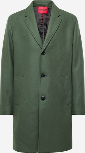 HUGO Red Manteau mi-saison 'Malte' en vert foncé, Vue avec produit