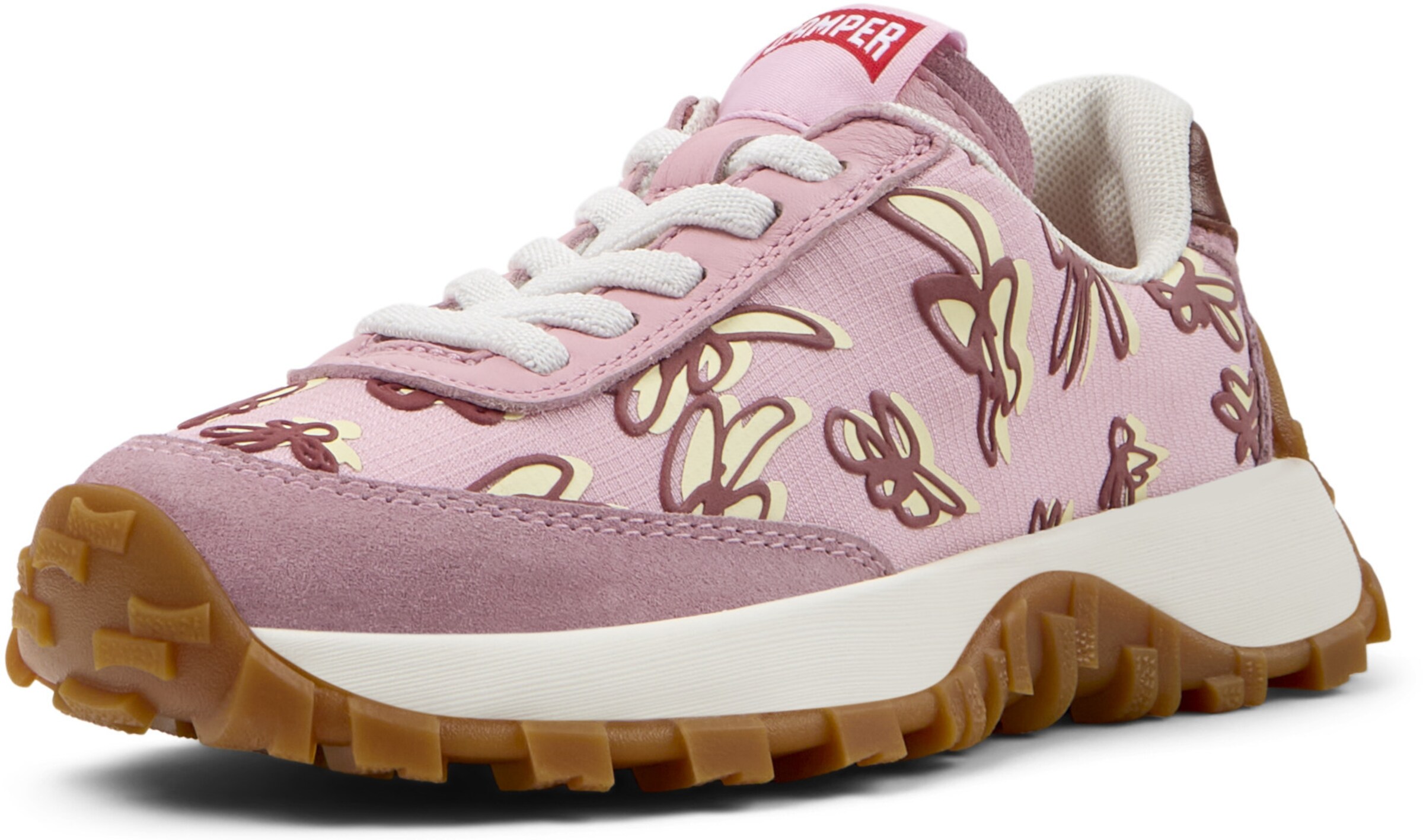 CAMPER Sneakers 'Drift Trail' in Roze: voorkant