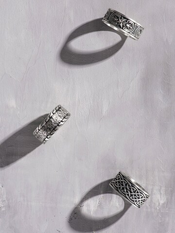 Bague 'THE ROAD' REYTEL en argent