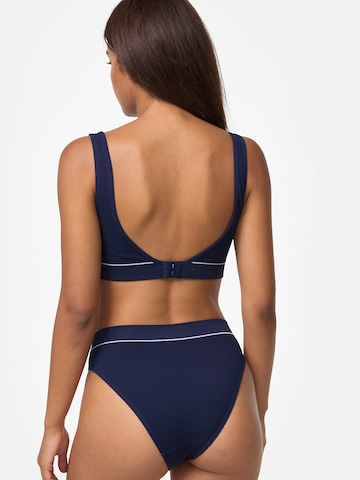 Nur Die Bustier BH 'Retro' in Blauw