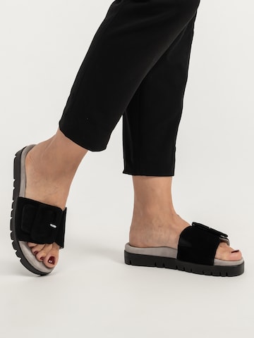 VITAFORM Pantoletten in Schwarz