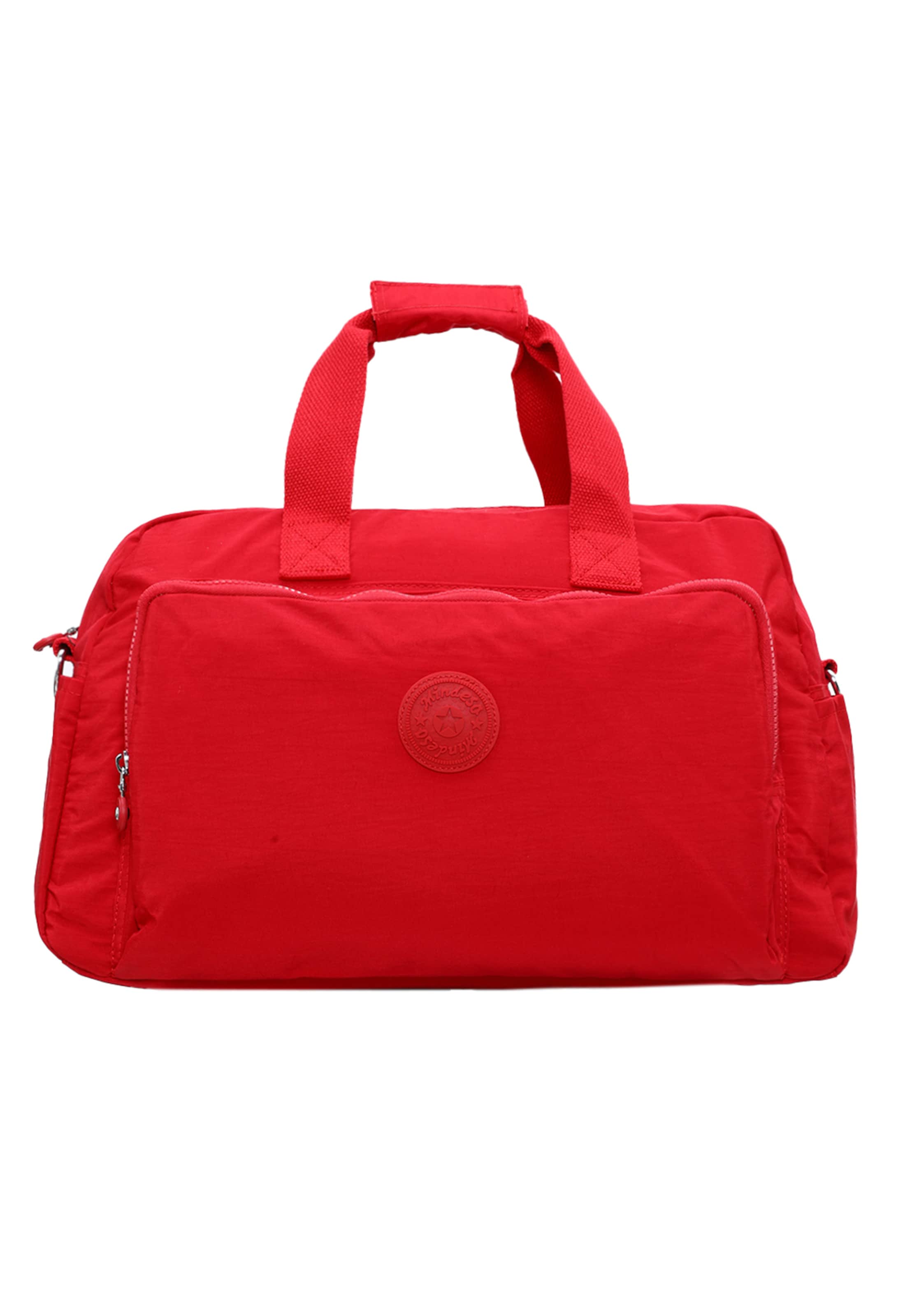 Mindesa - Mala de viagem em vermelho: frente