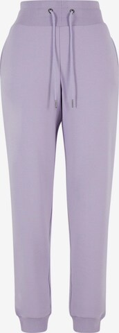 Urban Classics Trousers in Purple: front