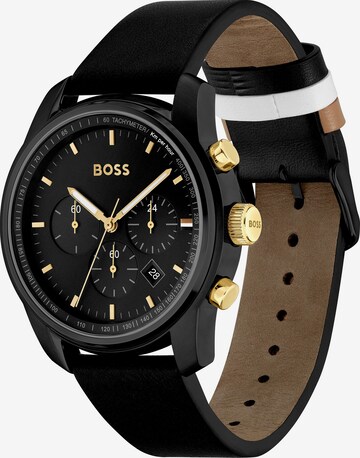 juoda BOSS Black Analoginis (įprasto dizaino) laikrodis