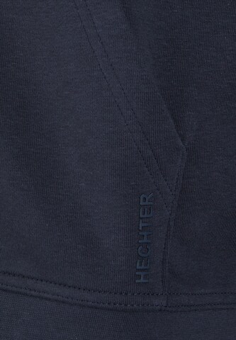 HECHTER PARIS Zip-Up Hoodie in Blue