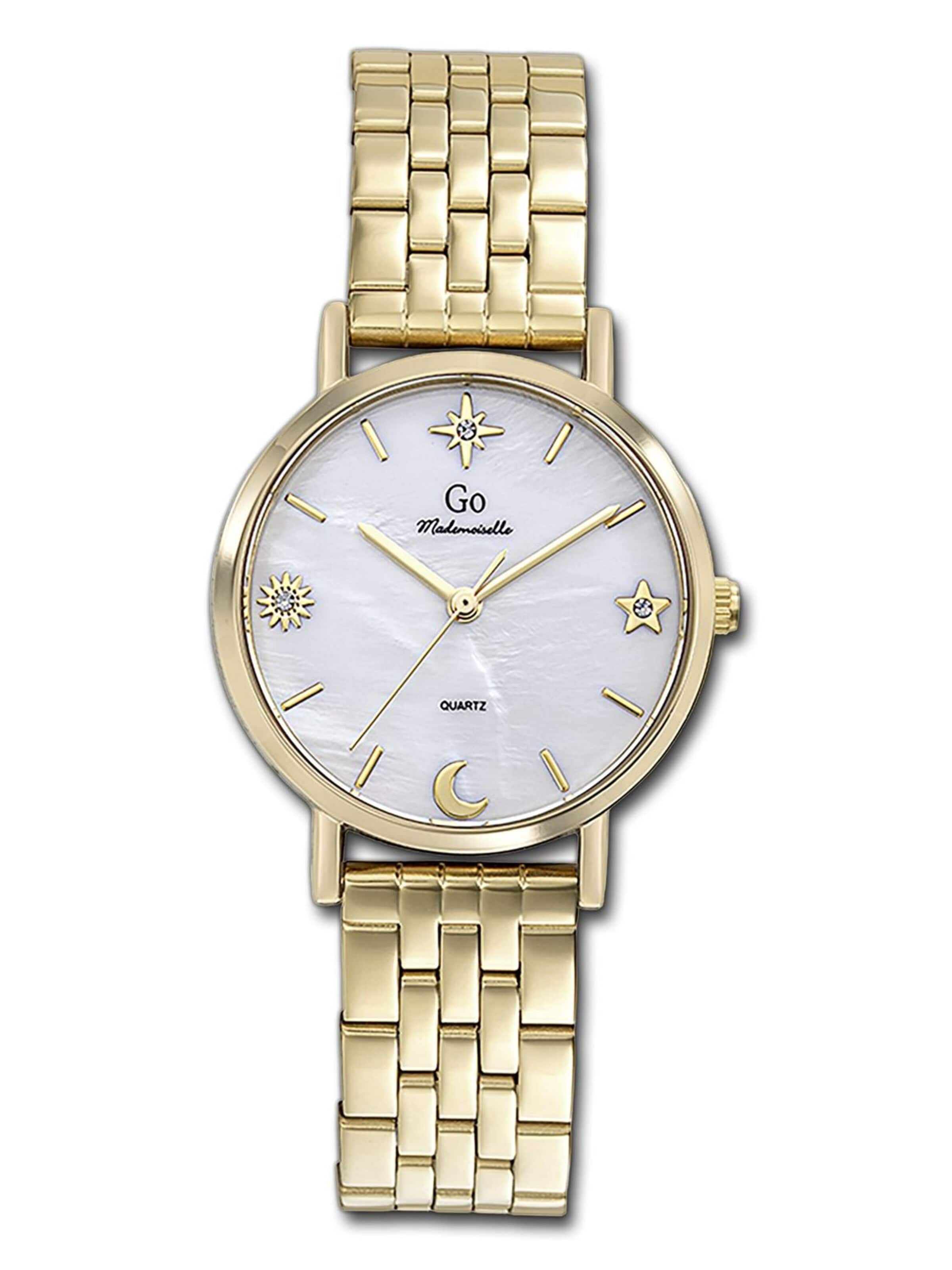 GO GirlOnly Analoguhr‌‌‌‌‌ in Gold: Vorderseite