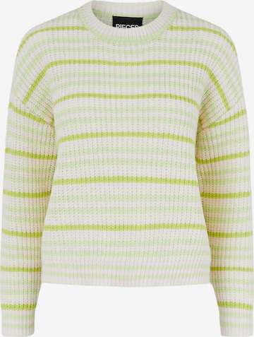 Pieces Petite - Jersey 'Gina' en verde: frente