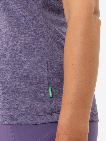 VAUDE Sporttop 'Essential' in Lila