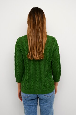 Kaffe Sweater 'Silja' in Green