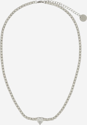 Liu Jo Łańcuszek w kolorze srebrny: przód