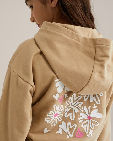 Sweat-shirt WE Fashion en marron