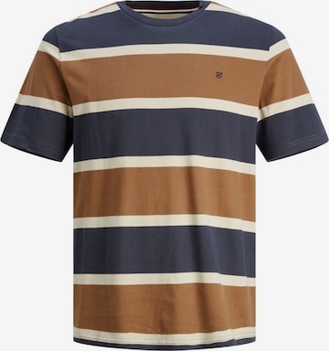 JACK & JONES Shirt 'HENRY' in Bruin: voorkant