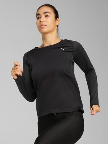 PUMA Функциональная футболка 'Velocity' в Черный: спереди