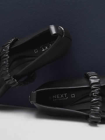 Ballerines à lanières Next en noir