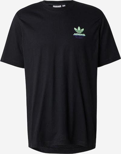 ADIDAS ORIGINALS Majica 'Retro Gaming' u svijetlozelena / ljubičasta / crna / bijela, Pregled proizvoda