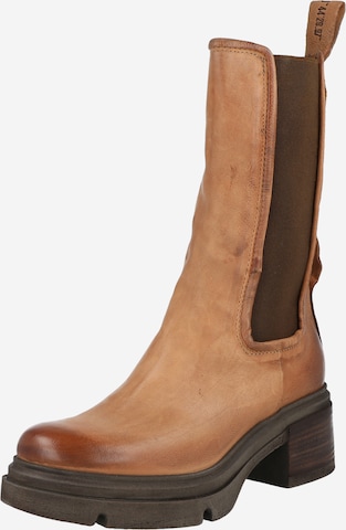 A.S.98 Chelsea boots 'SEMPLICE' in Brown: front