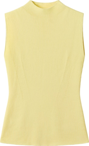 Pullover di Lilysilk in giallo: frontale