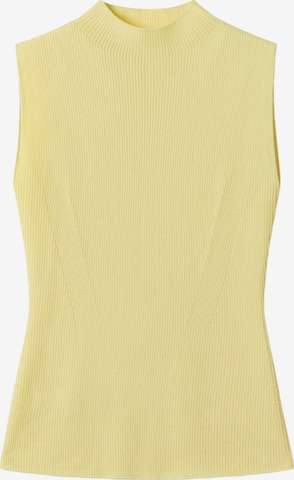 Pullover di Lilysilk in giallo: frontale