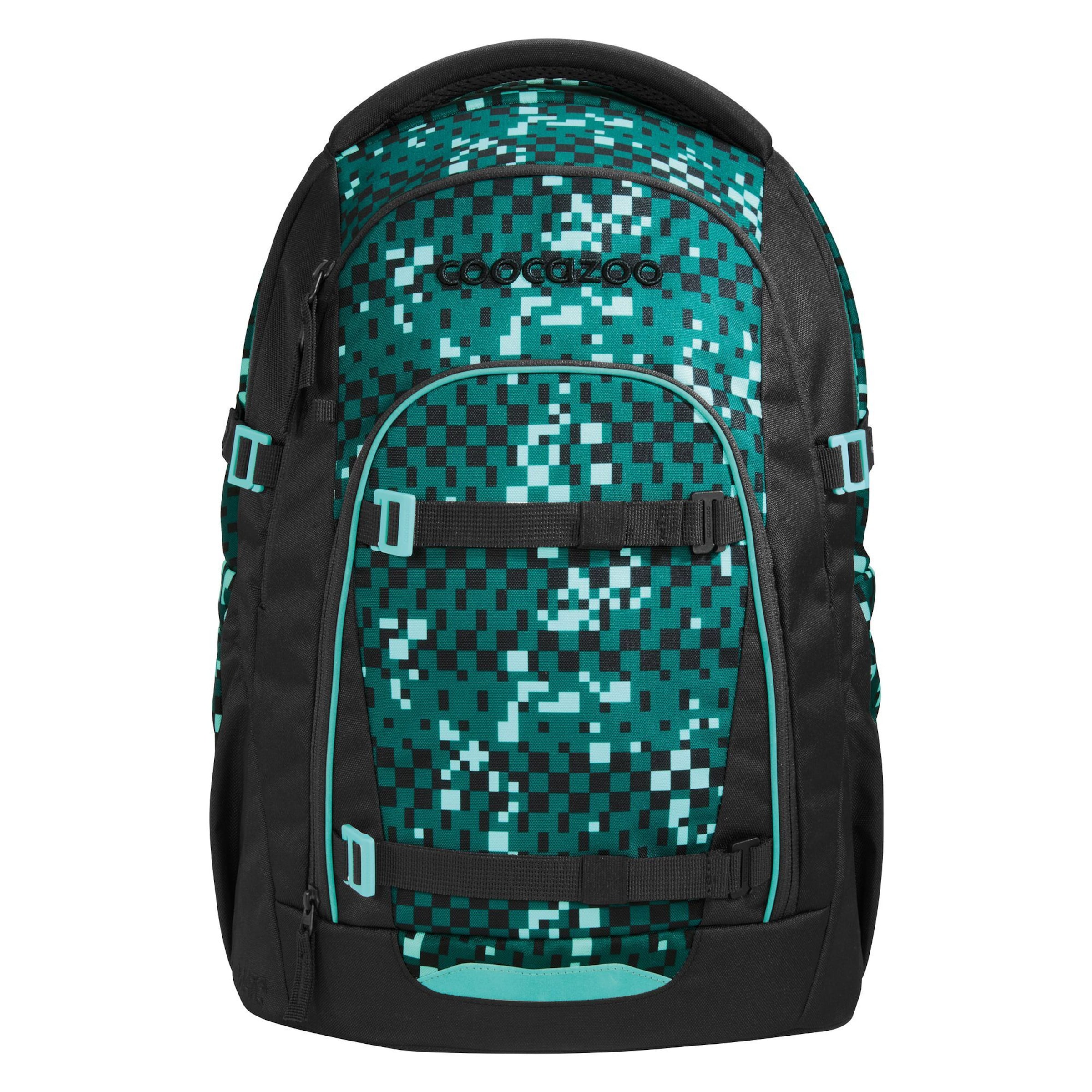 Coocazoo Rucksack 'Mate' in Grün: Vorderseite