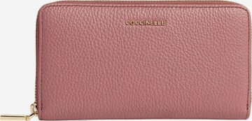 Coccinelle Wallet 'Metallic 1000l 1' in Pink: front