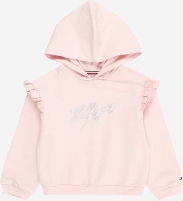 TOMMY HILFIGER Mikina – pink: přední strana