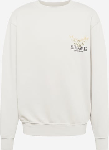 Sweat-shirt River Island en gris : devant