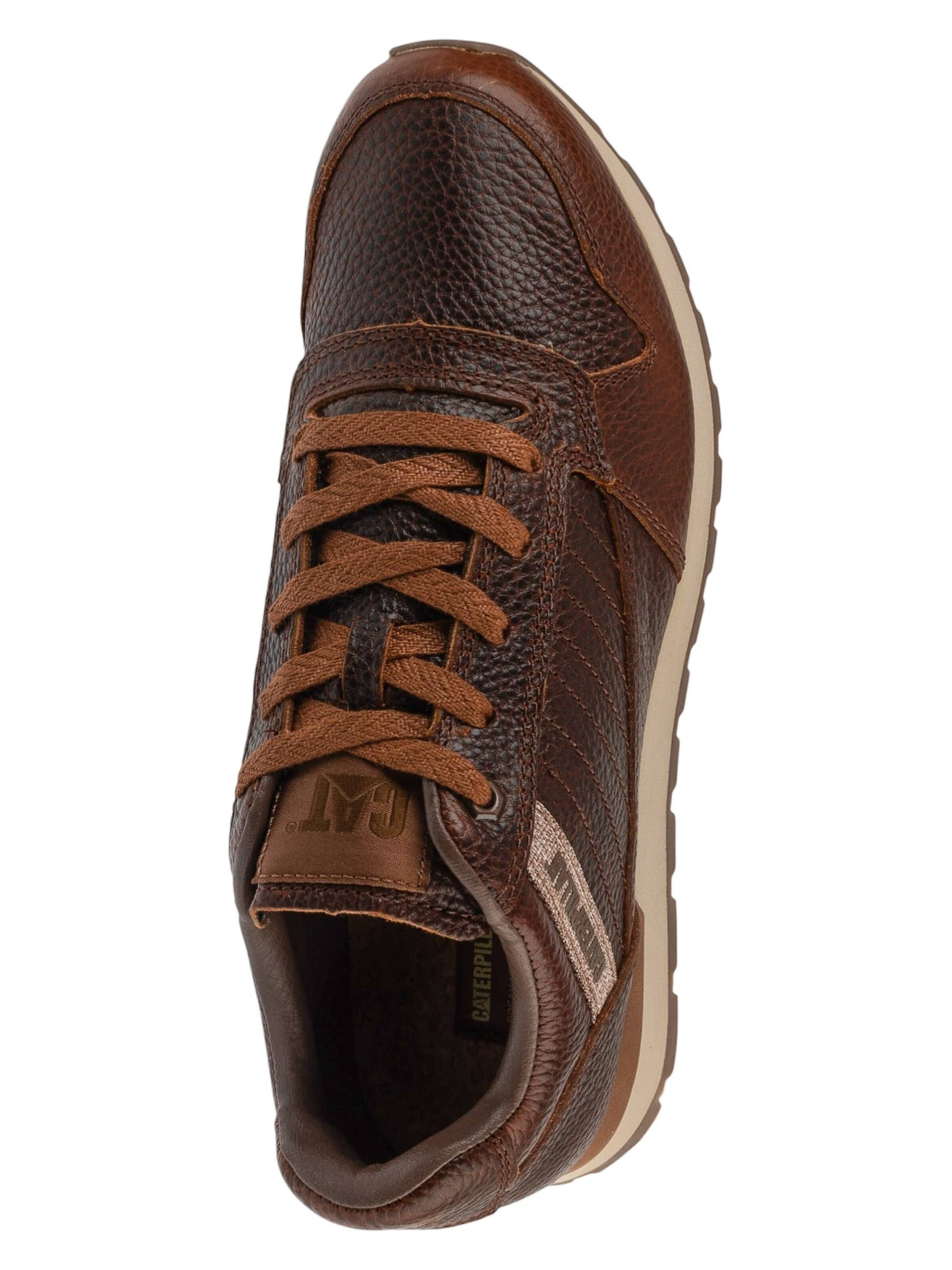 CATERPILLAR Sneakers laag 'Caterpillar Ventura Leather BT' in Bruin