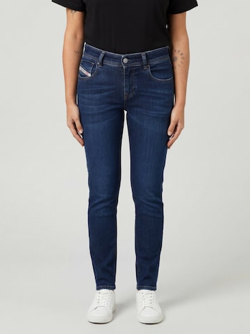 Skinny Jeans '2017 D-SLANDY' di DIESEL in blu: frontale