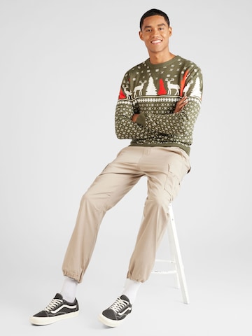 Pullover 'X-MAS DEER' di Denim Project in verde