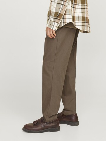 JACK & JONES regular Bukser med fals i brun